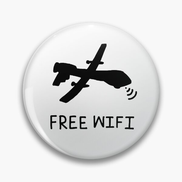 Aperçu de l'œuvre Wifi gratuit créée et vendue par MyRobotHand.
