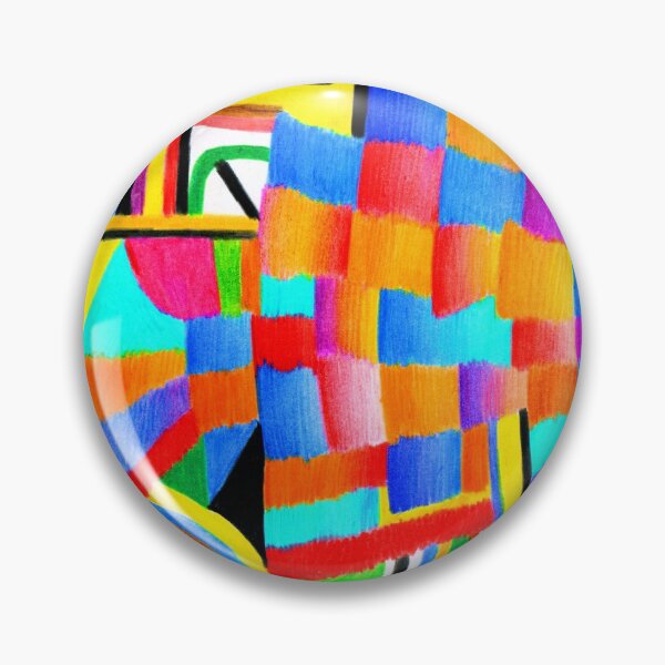 Item preview, Campi di gioia nel mio cuore (colorful abstract art) designed and sold by (b)ananartista SBUFF.