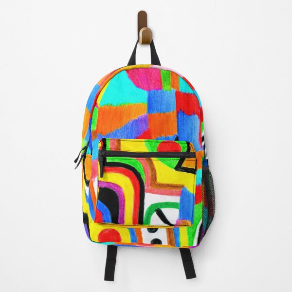 Item preview, Campi di gioia nel mio cuore (colorful abstract art) designed and sold by (b)ananartista SBUFF.