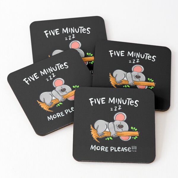 Item preview, FIVE MINUTES MORE PLEASE designed and sold by medbenCreation.