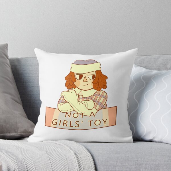 Item preview, colored not a girls toy designed and sold by noodlecrabarts.