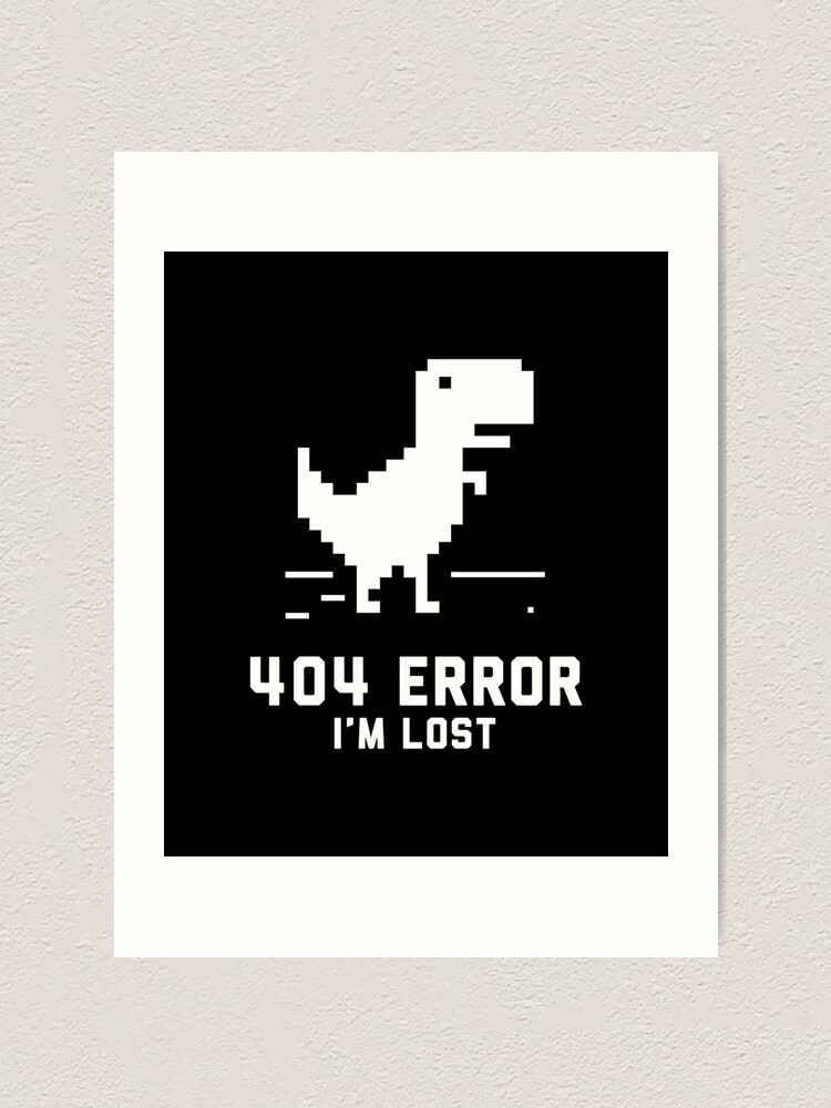 Dino Chrome 404 No internet Dino Chrome 404 No internet