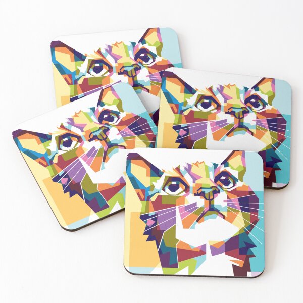 Item preview, Colorful cat designed and sold by Ieda3500.