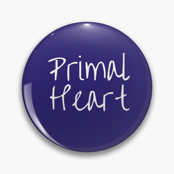 Item preview, Primal Heart (Purple + Black, Handwriting) designed and sold by GladBlackLamb.