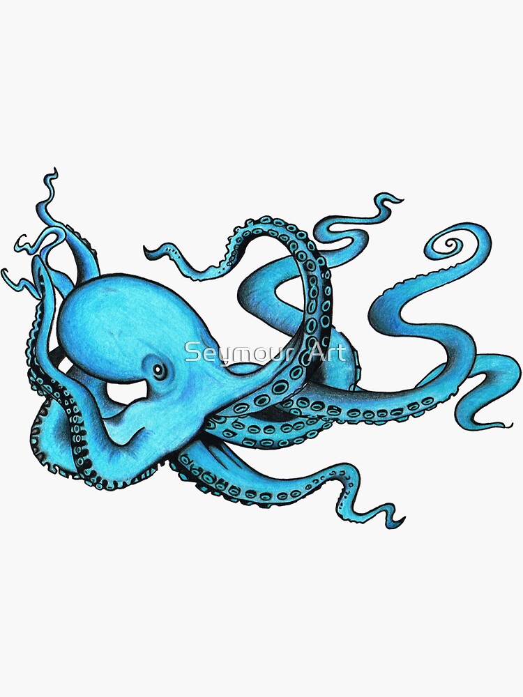 Octopus Tentacle Kraken' Sticker