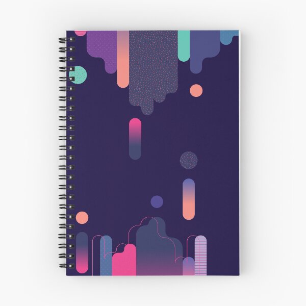 Item preview, Colourful Sound Waves Pattern designed and sold by Casper-Designs.