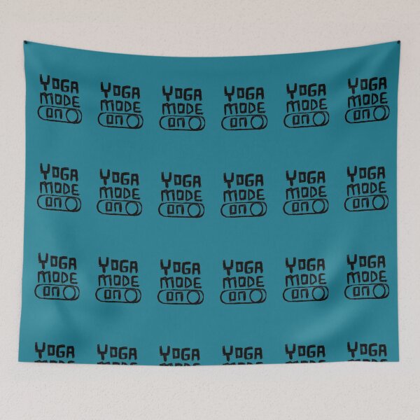 Item preview, Yoga Mode ON for Yoga Time designed and sold by badlydrawnbabe.