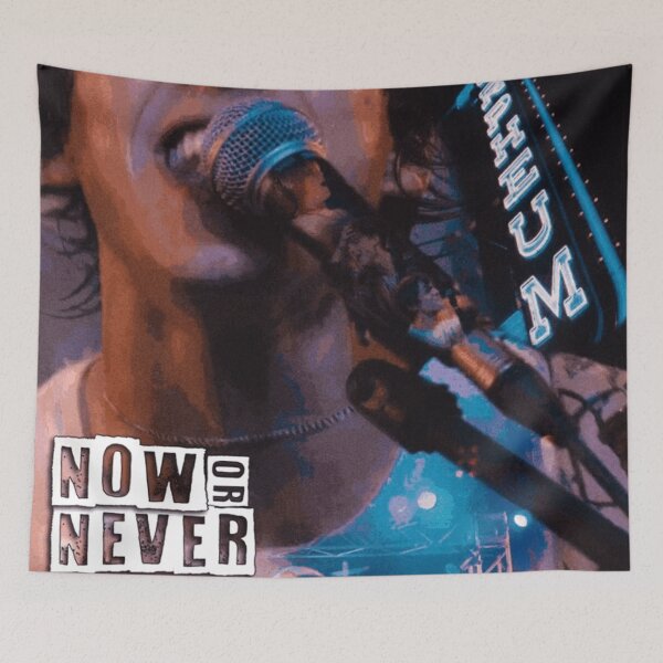 Item preview, NOW OR NEVER CONCERT POSTER designed and sold by BrightPhantoms.
