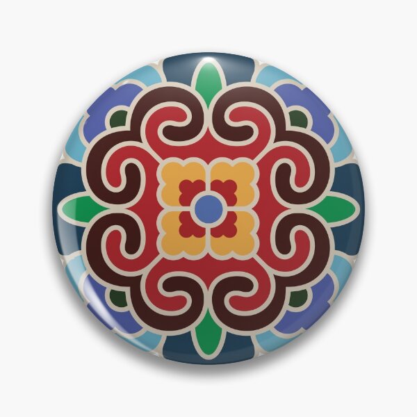 Item preview, Korean Traditional Beige Pattern Style 4 on White BG designed and sold by FollowtheOrigin.