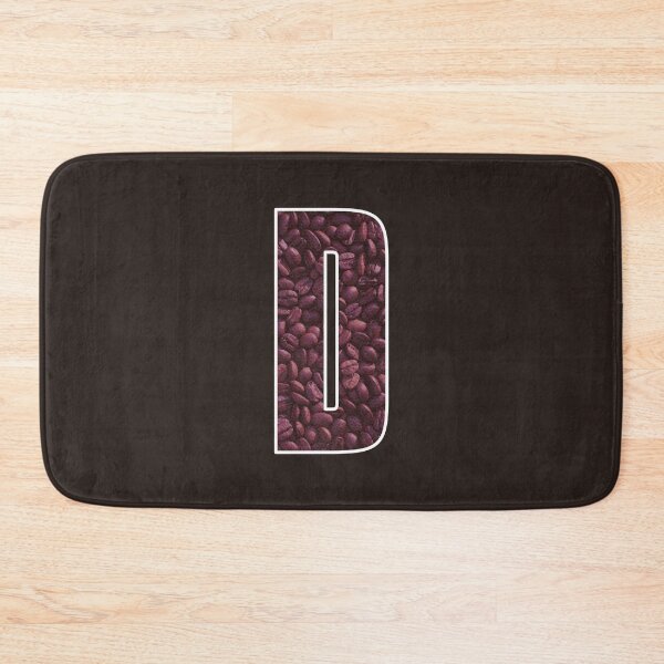 Item preview, Letter D - Roasted Coffee Bean Monogram Art designed and sold by dylanxh.