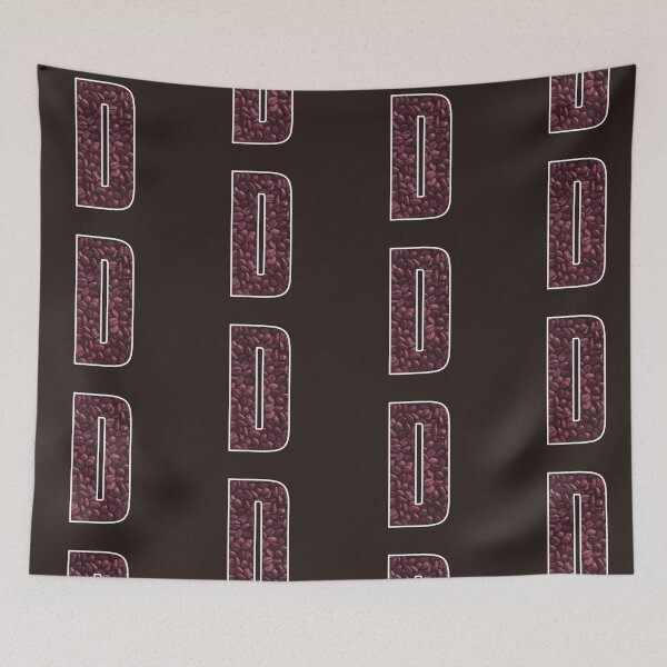 Item preview, Letter D - Roasted Coffee Bean Monogram Art designed and sold by dylanxh.