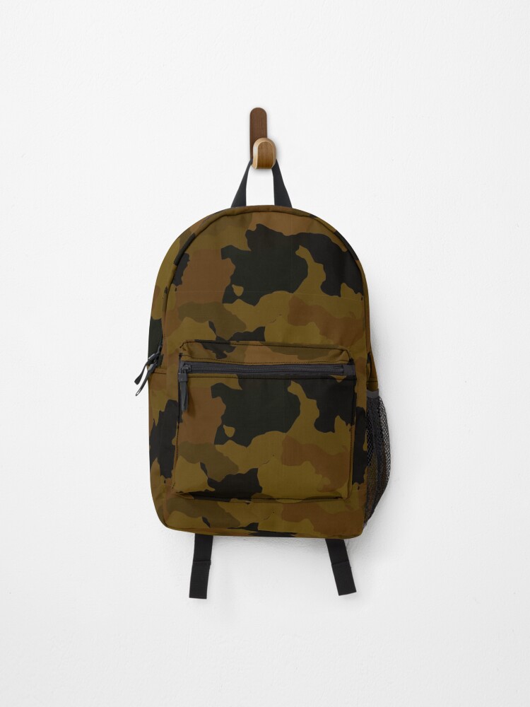 Thumbnail 1 of 3, Backpack, Brown Camo Pattern designed and sold by Rell1970.