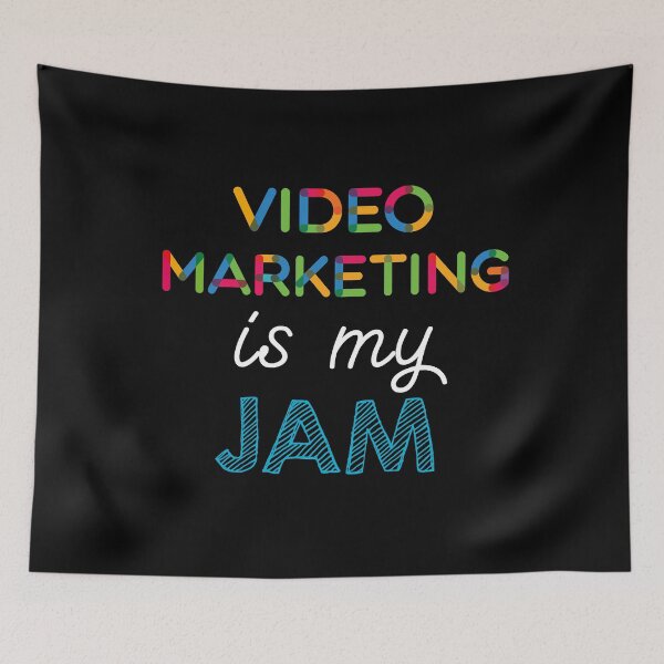 Artikelvorschau, Videomarketing ist mein Jam. Lustiges Video-Marketing-Design entworfen und verkauft von Custom365.