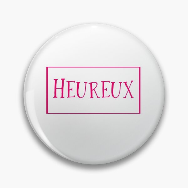 Item preview, Heureux Happy in French  designed and sold by BookGeekNJ.