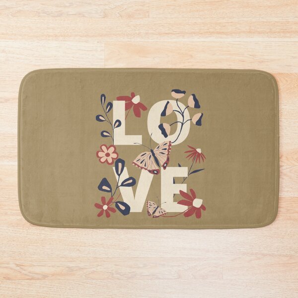 Item preview, Retro love floral layers pattern designed and sold by Rainces.