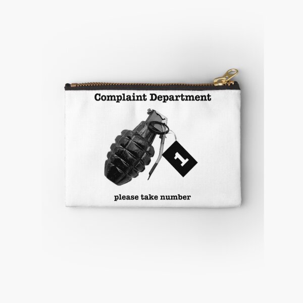 Item preview, Complaint department please take a number designed and sold by MyRobotHand.