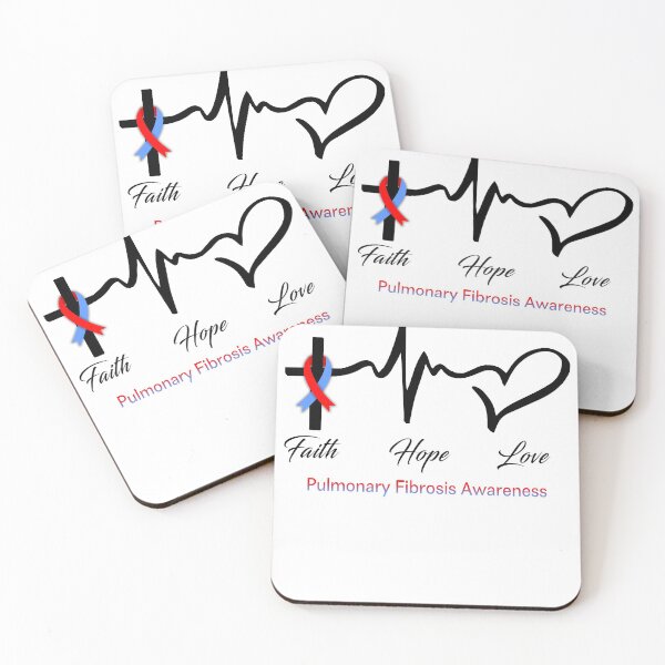 Item preview, Faith Hope Love Pulmonary Fibrosis Awareness designed and sold by frechettee.