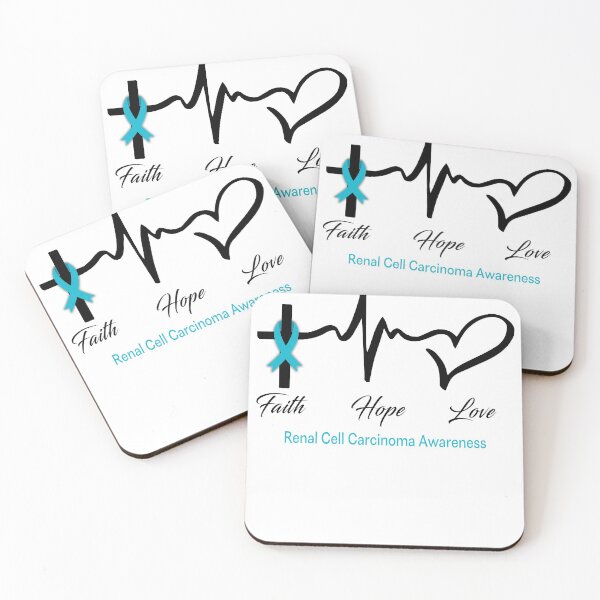 Item preview, Faith Hope Love Renal Cell Carcinoma Awareness designed and sold by frechettee.