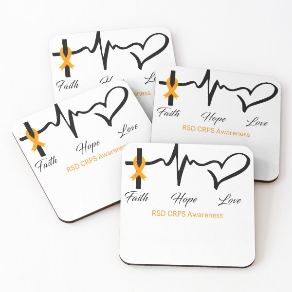 Item preview, Faith Hope Love RSD CRPS Awareness designed and sold by frechettee.