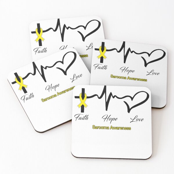 Item preview, Faith Hope Love Sarcoma Awareness designed and sold by frechettee.