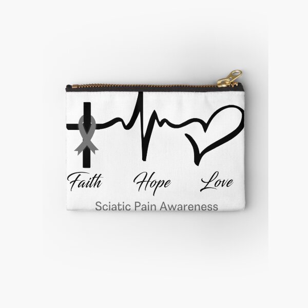 Item preview, Faith Hope Love Sciatic Pain Awareness designed and sold by frechettee.