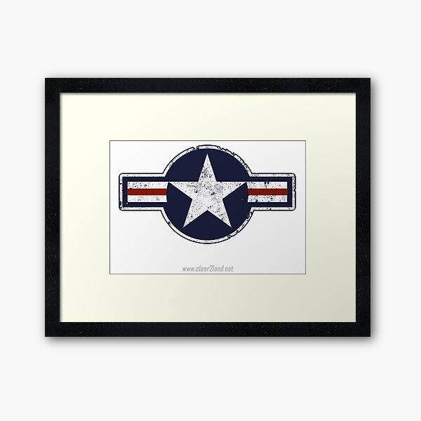 USA Framed Art Print