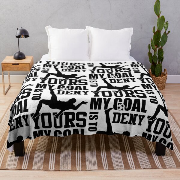 Item preview, My Goal Is To Deny Yours | Soccer Fan designed and sold by GravitiTees.