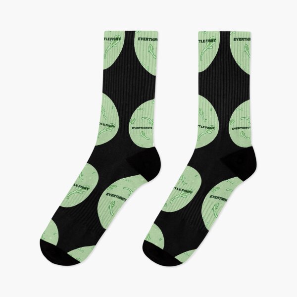Item preview, 'Everything's a little fishy' Sage Green  designed and sold by shreya17.