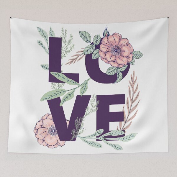 Item preview, Love floral rose layers pattern designed and sold by Rainces.