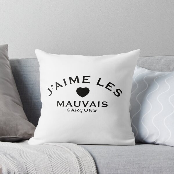 Item preview, J'aime les mauvais garçons - I Like Bad Boys - Black Logo designed and sold by TumbleTee.