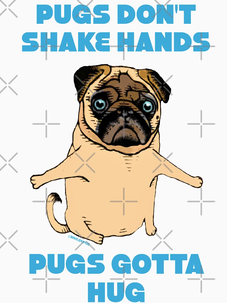 PUGS GOTTA HUG by darklordpug
