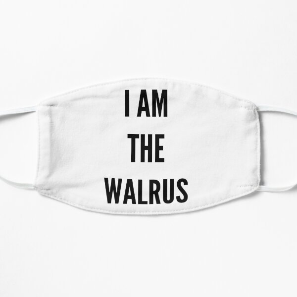 I Am The Walrus Flat Mask