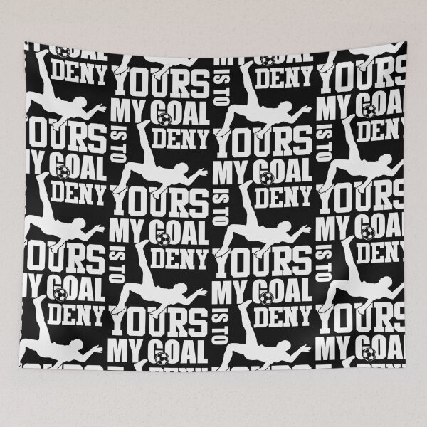 Item preview, My Goal Is To Deny Yours | Soccer Defender designed and sold by GravitiTees.
