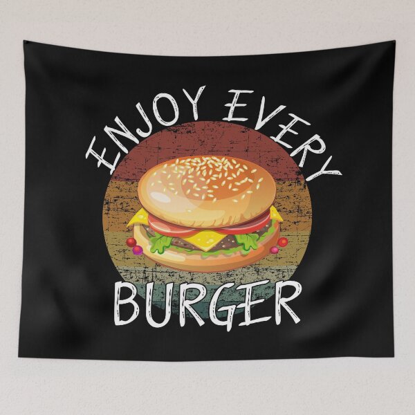 Item preview, Enjoy every burger designed and sold by Catsloversdotme.