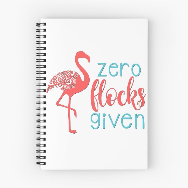 Item preview, Zero Flocks Given designed and sold by BandMomDesigns.