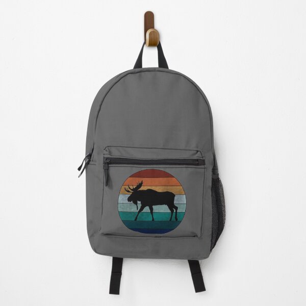 Item preview, Retro Moose Sunset designed and sold by GyngerGarza.
