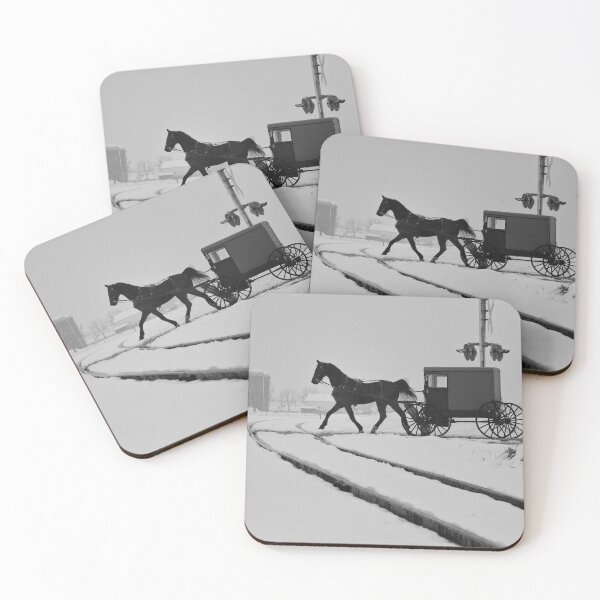 Item preview, Amish Horse and Buggy and Train Track designed and sold by KellyHeaton.