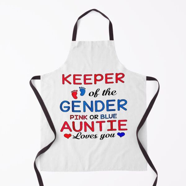 Item preview, Keeper Of The Gender Pink Or Blue Auntie Loves You designed and sold by YOUR-LOOK.
