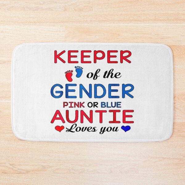 Item preview, Keeper Of The Gender Pink Or Blue Auntie Loves You designed and sold by YOUR-LOOK.