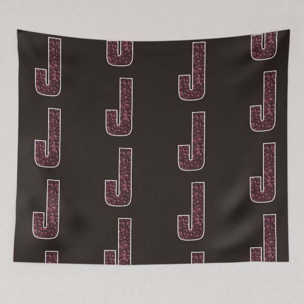 Item preview, Letter J - Roasted Coffee Bean Monogram Art designed and sold by dylanxh.