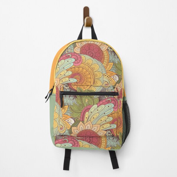 Item preview, Doodle Pattern with Abstract Floral Motifs designed and sold by lissantee.