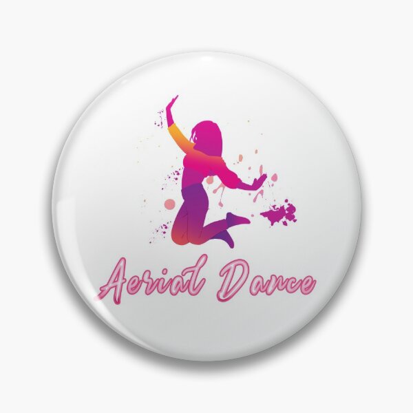 Artikelvorschau, Aerial Dance Aquarell springendes Mädchen entworfen und verkauft von KAFDESIGN.