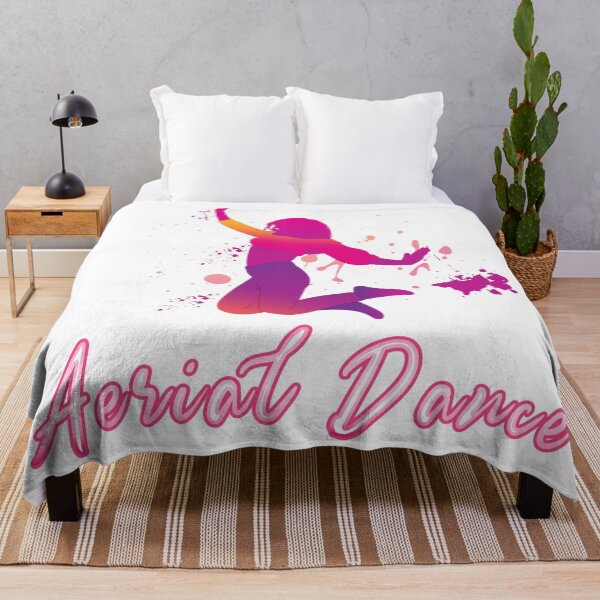 Artikelvorschau, Aerial Dance Aquarell springendes Mädchen entworfen und verkauft von KAFDESIGN.