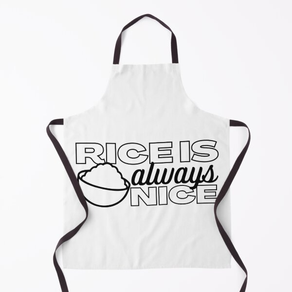 Item preview, Rice Is Always Nice Bold Black Design  designed and sold by SweetAndSpice.