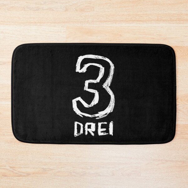 Item preview, Number Three in German, Number 3 designed and sold by badlydrawnbabe.