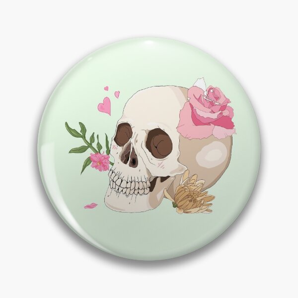 Item preview, Día de San Valentín Pastel Calavera y Rosas designed and sold by VergeOfTears.