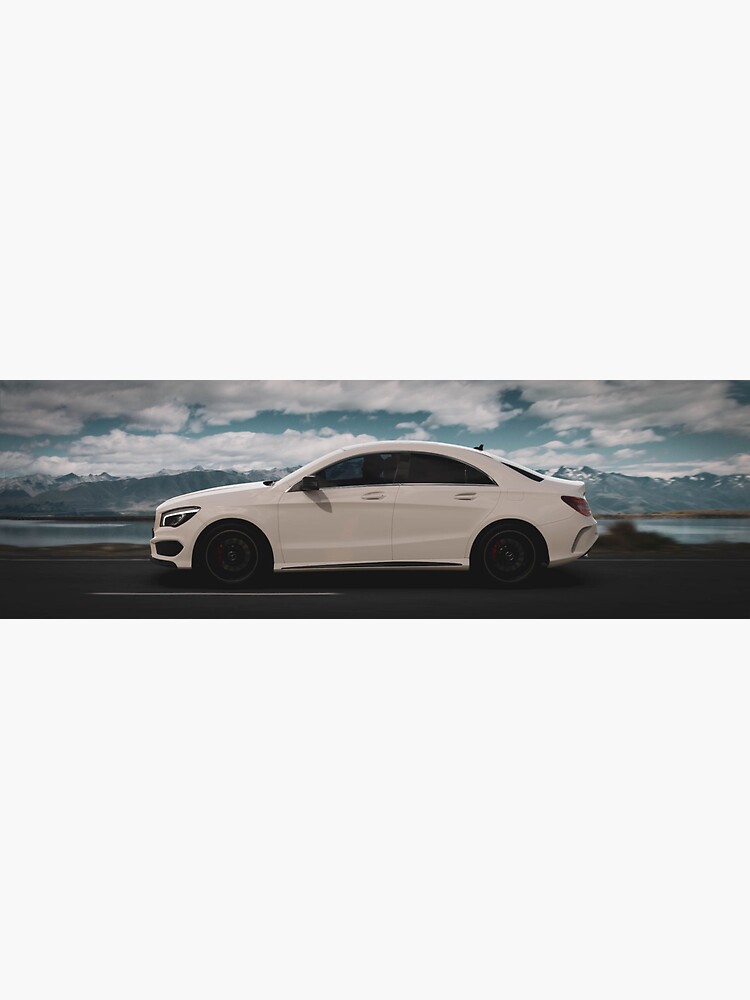 "Gliding Mercedes CLA 220" Sticker by Tannoy Redbubble