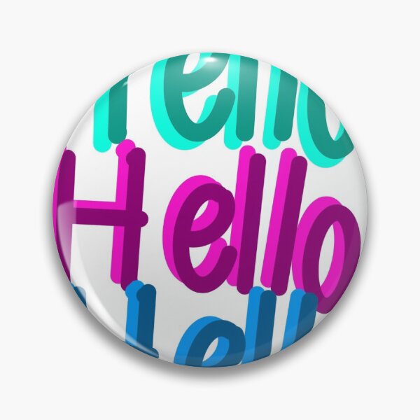 Item preview, Hello! designed and sold by HJSMonkey.