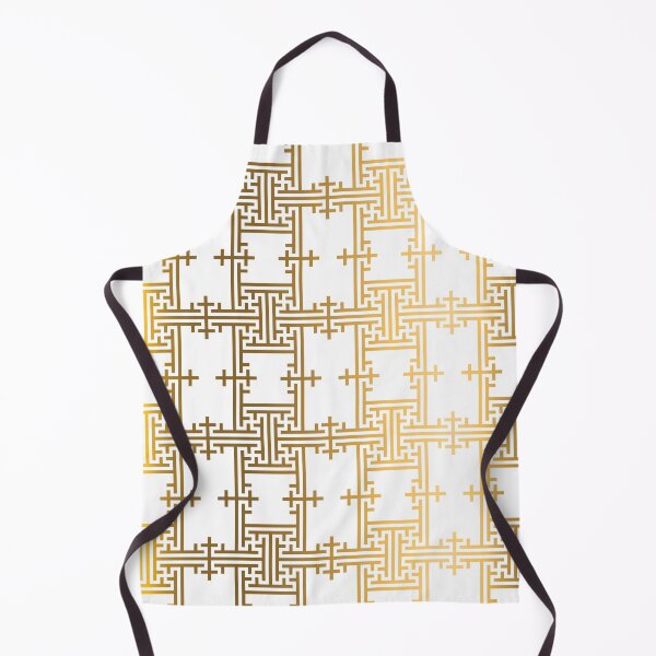 Item preview, Korean Traditional Gold Pattern Style 5 on White BG designed and sold by FollowtheOrigin.