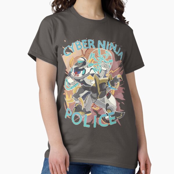 Vista previa del artículo con la obra «Policía ciber ninja», diseñado y vendido por Charliedzilla.